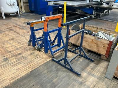 Overview picture of material stand (3x)